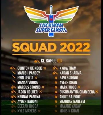Lucknow Super Giants ipl 2022 sports karnataka