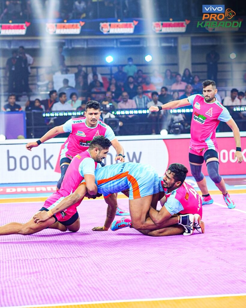 Jaipur Pink Panthers Beat Bengal Warriors 3